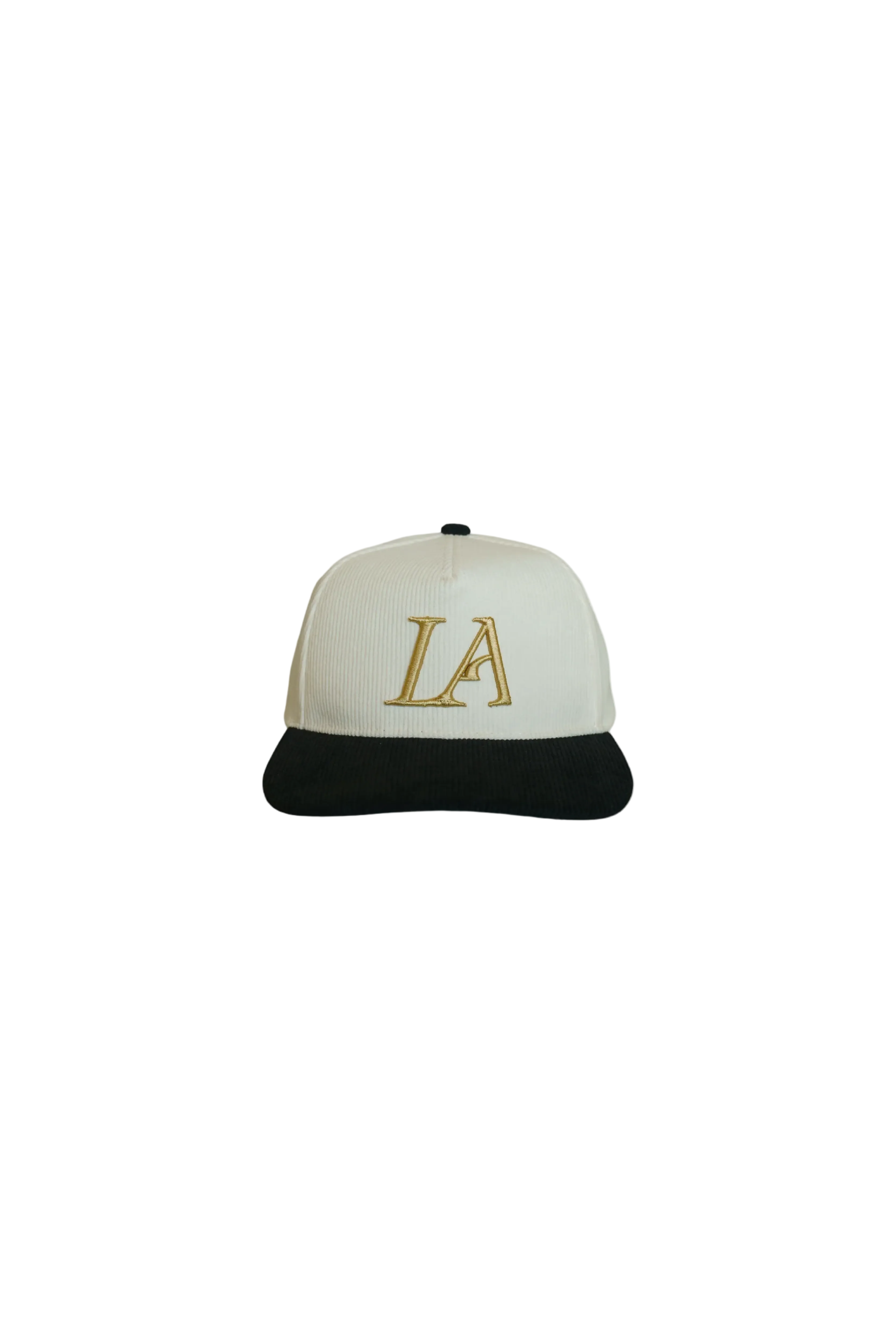 Cap with 'LA' logo